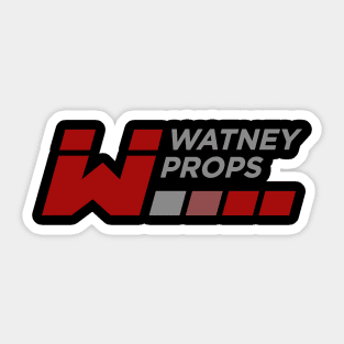 Watney Props shop logo Sticker